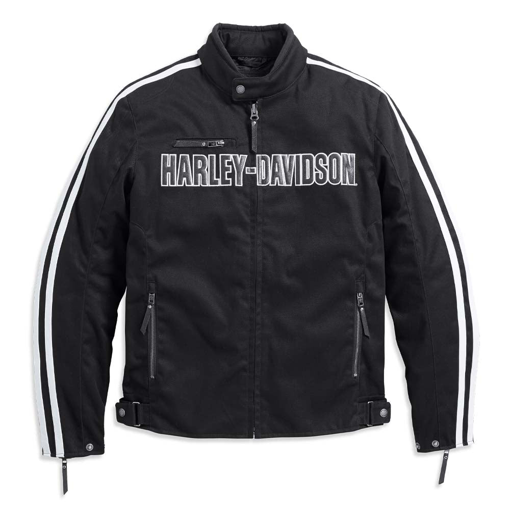 Men's Rally Water-Resistant Textile Riding Jacket – HDJ