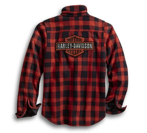 Men's Sherpa Lined Shirt Jacket