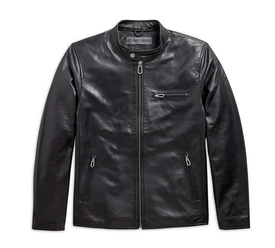 Men's Rider Spirit Slim Fit Leather Jacket – HDJ
