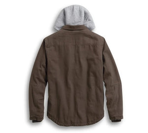 Men's Zip-Off Hood Workwear Jacket
