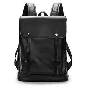 Zee Leather Backpack College Wind Leather