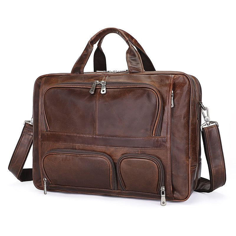 Zee Leather - Trendy Shoulder Bag Men's Wax Leather
