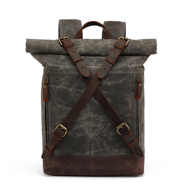 Zee Leather - Shoulders Travel Computer Backpack