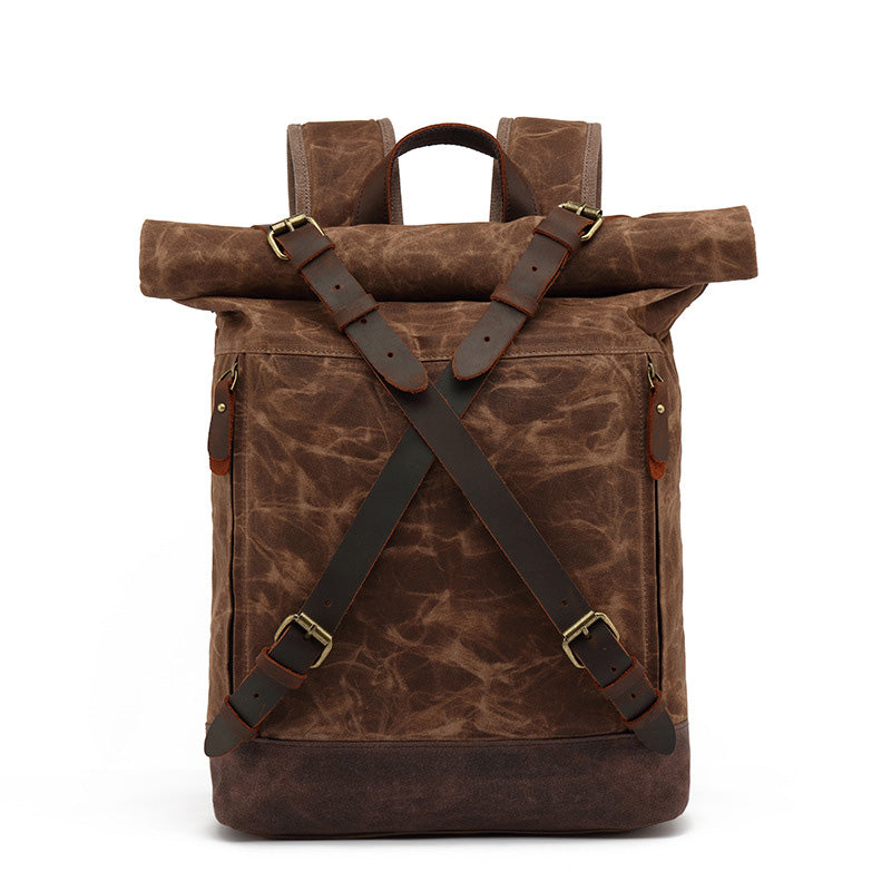 Zee Leather - Shoulders Travel Computer Backpack