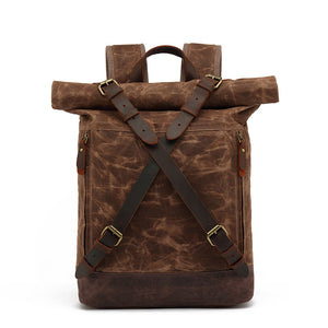 Zee Leather - Shoulders Travel Computer Backpack