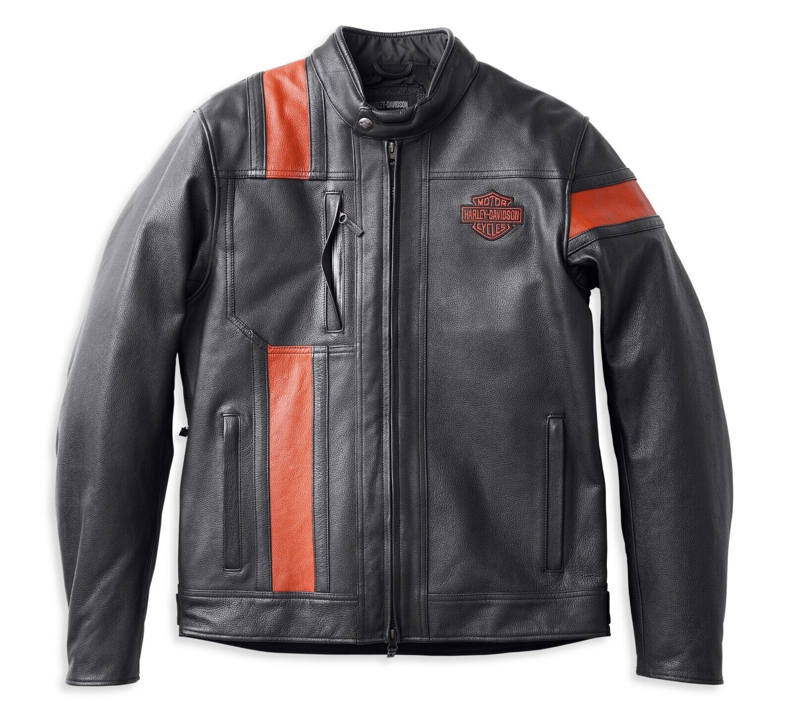 Harley Davidson Men's Hwy-100 Waterproof Leather Jacket