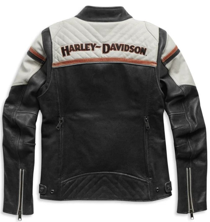 Women's H-D Triple Vent Miss Enthusiast II Leather Jacket
