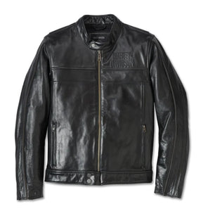 Men's Harley-Davidson Layering System Café Racer Leather Jacket