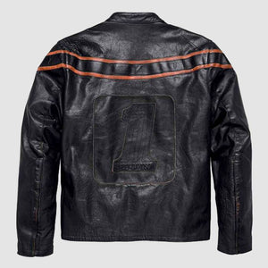 Harley Davidson Men's Double Ton Slim Fit Leather Jacket