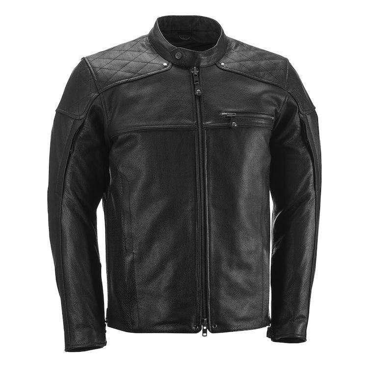 Highway 21 Gasser Motorbike Riding Leather Jacket