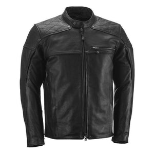 Highway 21 Gasser Motorbike Riding Leather Jacket