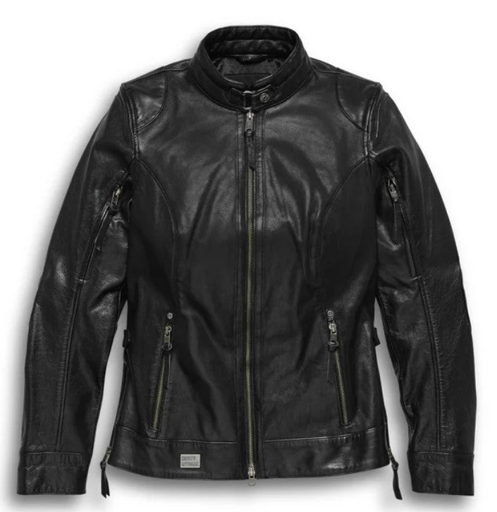 Women's H-D Line Stitcher Leather Jacket