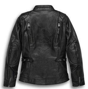 Women's H-D Line Stitcher Leather Jacket