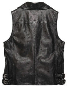 Women's H-D Celebration Embellished Leather Vest