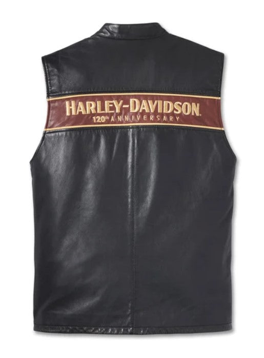 Men's 120th Anniversary Leather Vest