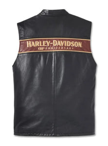 Men's 120th Anniversary Leather Vest
