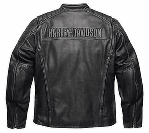 Harley Davidson Men's Midway Motorcycle Leather Jacket