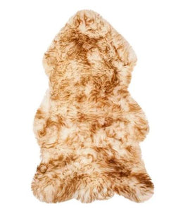 New Genuine Sheepskin Rug, Thick Soft Luxurious Wool, Fur Area, Fluffy Thick Carpet, Decorative Rug, Approximately 2x3 ft (Coco Brown)