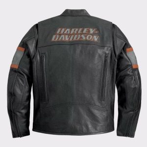 Mens Harley Davidson Screaming Eagle Motorcycle Leather Jacket