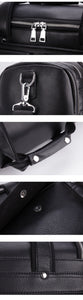 Zee Leather - Men's Crazy Horse Leather Travel Bag Cow Leather Big Travel Duffel Durable Cowhide Weekend Bag Man Genuine Leather Luggage Bag