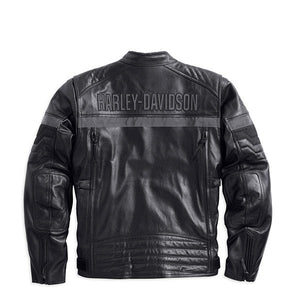 H-D Men's Triple Vent System, Evolution Leather Jacket