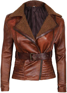 Women Leather Coat