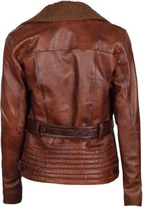 Women Leather Coat