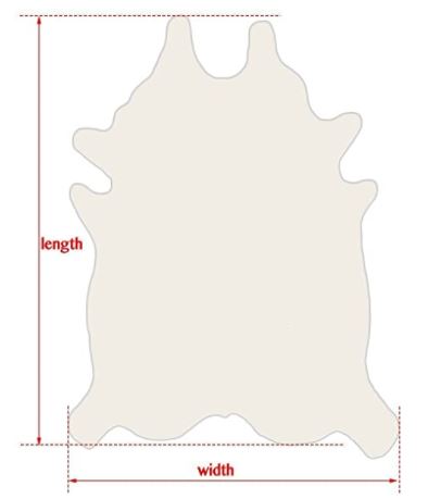 Real Tricolor Cow Skin Area Rug Hair on Leather Hide 6.5 ft X 6.5 ft - 45 x 45 sq.ft Approx. Multicolor Led Lights, Motion Sensor, USB & Battery Power Option