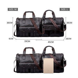 Zee Leather – Men’s Leather Black Briefcase Business Handbag Messenger Bags Male Vintage Shoulder Bag Large Laptop Travel Bags
