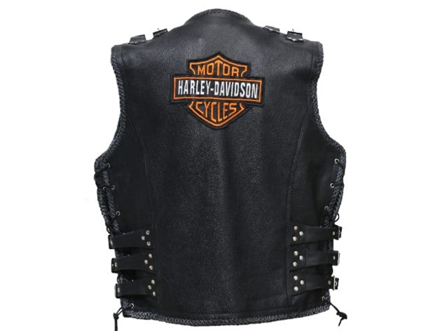 Harley Davidson Men’s PISTON II Leather Vest