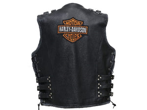 Harley Davidson Men’s PISTON II Leather Vest