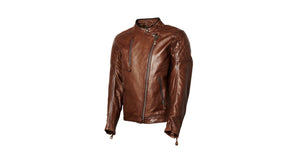 New Motorcycle Real Cow Leather Jacket for Moto Biker
